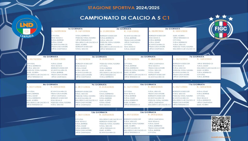 Ufficiale il calendario della Serie C1 2024/25